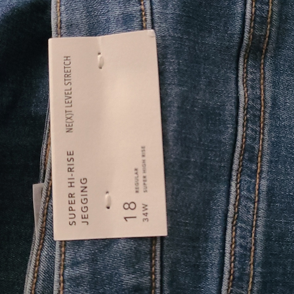 American Eagle jeans. Super high rise jegging